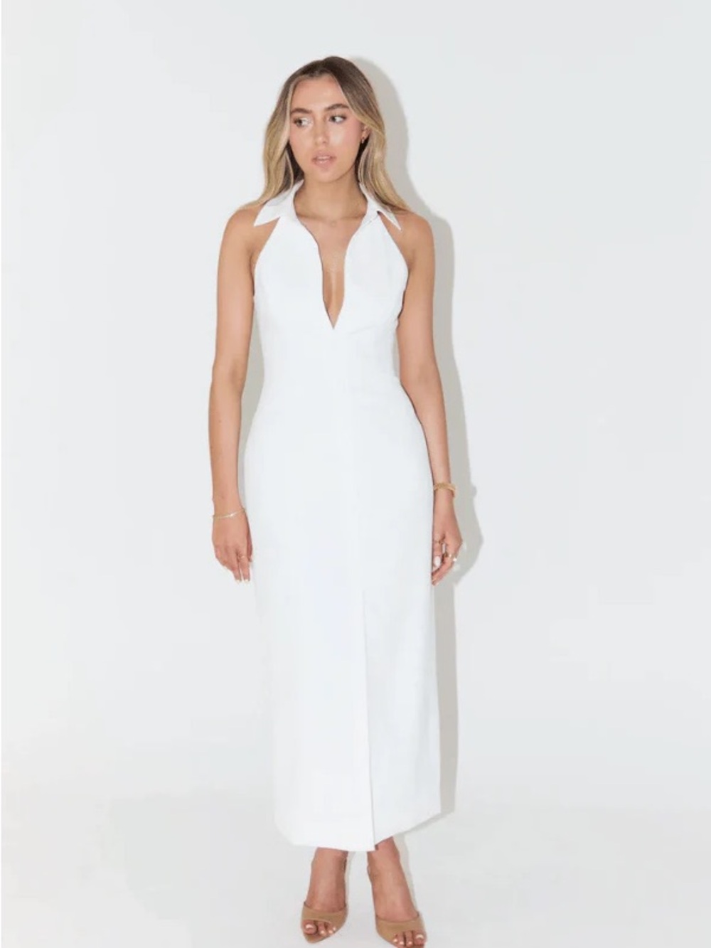 Odd Muse - The Ultimate Muse
Collar Maxi Dress XS